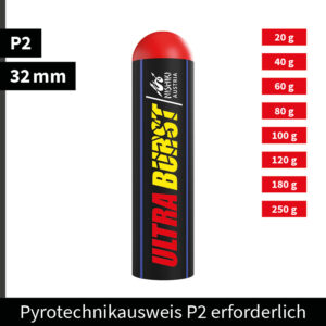 Nishiki Ultraburst 32 mm - P2 Steinbrechende Kartusche
