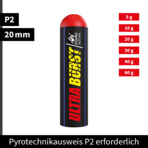 Nishiki Ultraburst 20 mm - P2 - Steinbrechende Kartusche